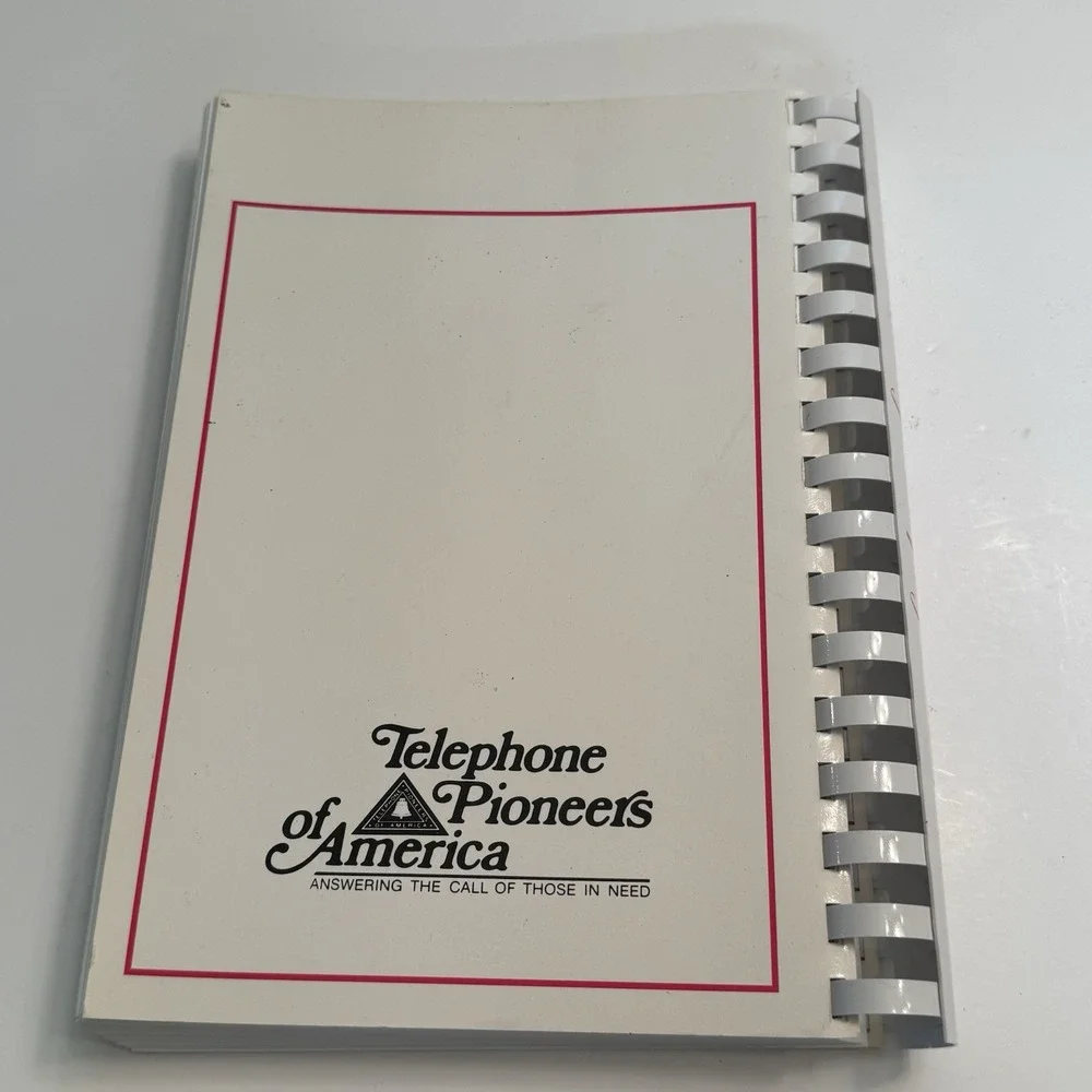 Hawkeye Helpings Chapter 17 Telephone Pioneers America Cookbook Spiral Bound